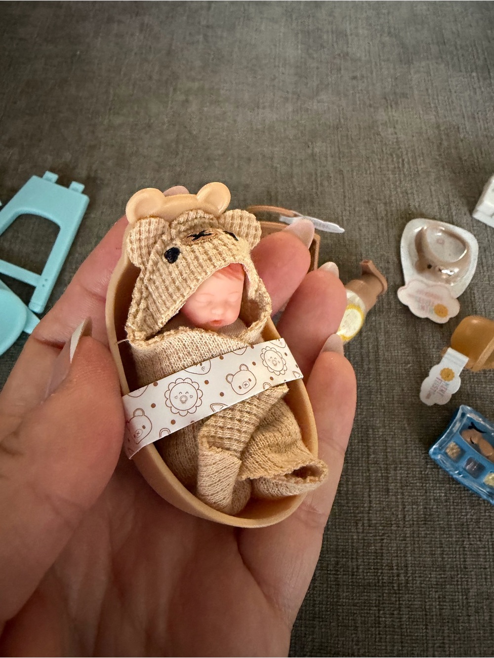 Mini reborn doll